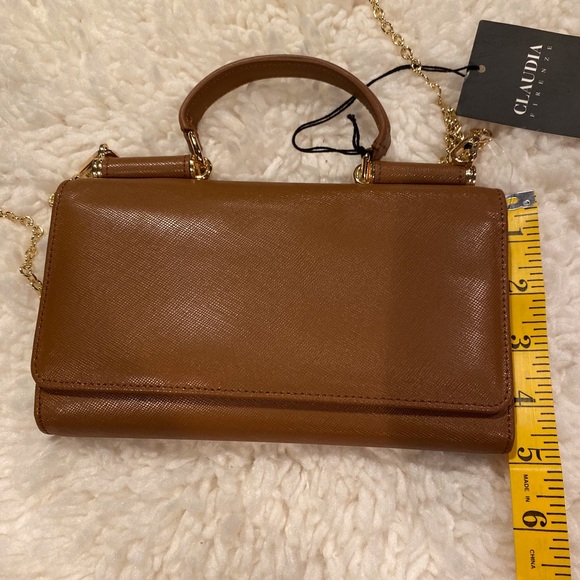 Claudia Firenze Italian leather handbag NWT - Picture 6 of 7